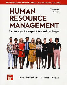 Human Resource Management: Gaining a Competitive Advantage ISE 