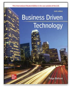 Business Driven Technology ISE 