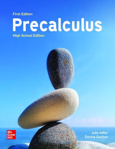 Miller, Precalculus High School Edition 1e 2024 Student Edition 