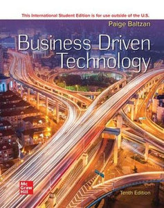 Business Driven Technology ISE 