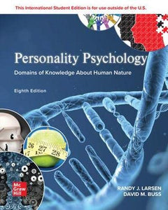 Personality Psychology: Domains of Knowledge About Human Nature ISE 