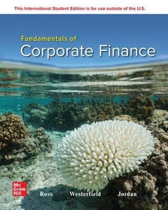 Fundamentals of Corporate Finance: 2024 Release ISE 