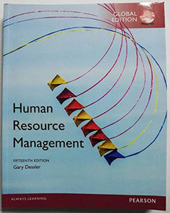 Human Resource Management, Global Edition 