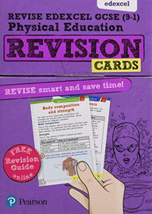 Pearson REVISE Edexcel GCSE Physical Education Revision Cards (with free online Revision Guide): For 2024 and 2025 assessments and exams (Revise Edexcel GCSE Physical Education 16) 