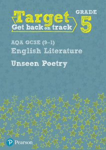 Target Grade 5 Unseen Poetry AQA GCSE (9-1) Eng Lit Workbook 