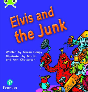 Bug Club Phonics - Phase 4 Unit 12: Elvis and the Junk 