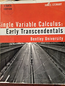 Single Variable Calculus: Early Transcendentals 