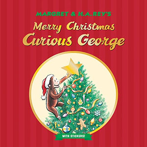 Merry Christmas, Curious George with Stickers 