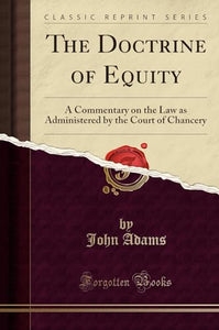 The Doctrine of Equity 