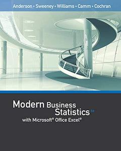 Modern Business Statistics with Microsoft (R) Office Excel (R) (Book Only) 