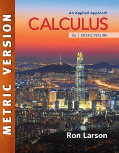 Calculus: An Applied Approach, International Metric Edition 