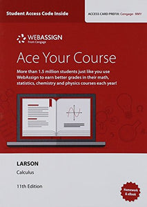 Webassign Printed Access Card for Larson/Edwards' Calculus, Multi-Term 