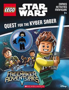 Lego Star Wars: Quest for the Kyber Saber Activity Book with Minifigure 