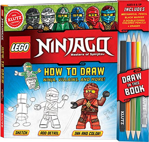 LEGO NINJAGO: How to Draw Ninja, Villains and More 