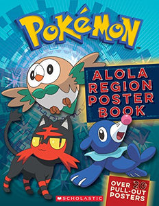 Pokemon: Alola Region Poster Book 