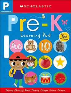 Pre-K Learning Pad: Scholastic Early Learners (Learning Pad) 