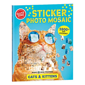 Sticker Photo Mosaics: Cats & Kittens (Klutz) 