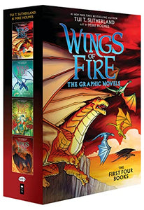 Wings of Fire Graphix Paperback Box Set (Books 1-4) 