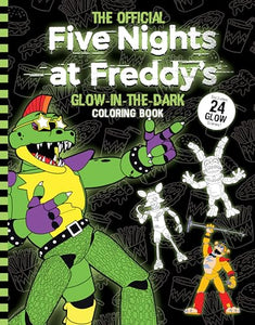 Five Nights at Freddy's Glow in the Dark Coloring Book 