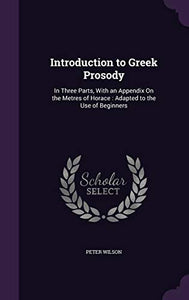 Introduction to Greek Prosody 