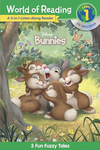 World of Reading: Disney Bunnies 3-in-1 Listen-Along Reader-Level 1 