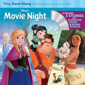 Disney's Movie Night ReadAlong Storybook and CD Collection 