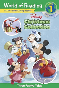 World of Reading: Disney Christmas Collection 3-in-1 Listen-Along Reader-Level 1 