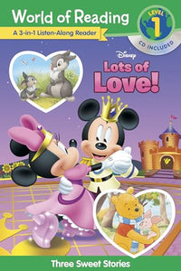 World of Reading: Disney's Lots of Love Collection 3-in-1 Listen Along Reader-Level 1 