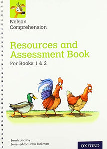 Nelson Comprehension: Years 1 & 2/Primary 2 & 3: Resources and Assessment Book for Books 1 & 2 