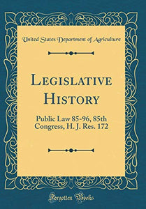 Legislative History 