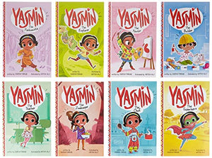 Yasmin Collection by Saadia Faruqi 8 Books Collection Set - Ages 6-8 (Yasmin the Builder, Yasmin the Explorer, Yasmin the Fashion Model, Yasmin the Painter, Yasmin the Chef, Yasmin the Superhero….) 