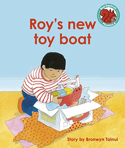 Roy's new toy boat 