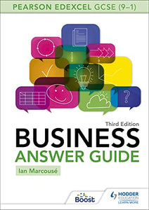 Pearson Edexcel GCSE (9-1) Business Answer Guide Third Edition 