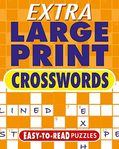 Extra Large Print Crosswords 