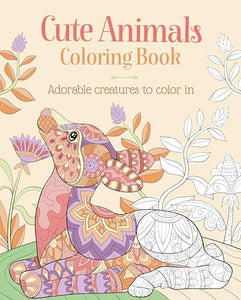 Cute Animals Coloring Book 