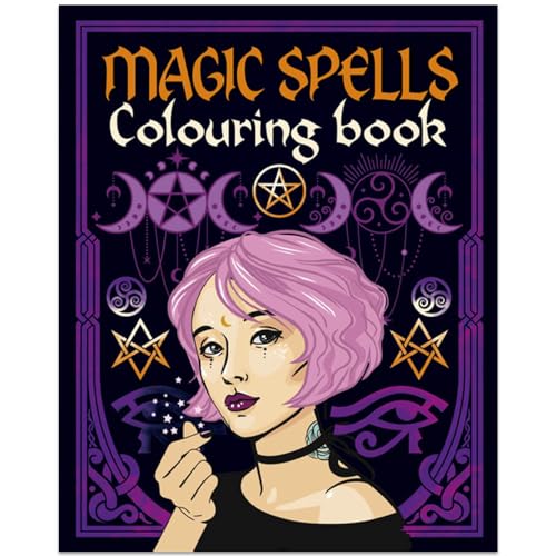 Magic Spells Colouring Book