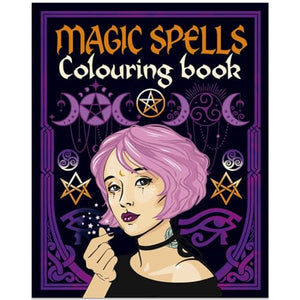 Magic Spells Colouring Book 