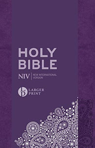 NIV Larger Print Personal Purple Soft-Tone Bible 