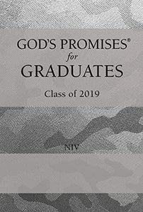 God's Promises for Graduates: Class of 2019 - Silver Camouflage NIV 