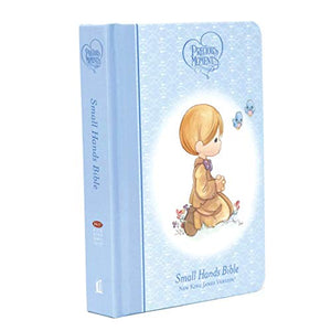 NKJV, Precious Moments Holy Bible, Hardcover, Blue 