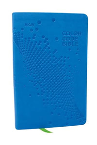 NKJV, Color Code Bible for Kids, Blue Leathersoft, Comfort Print 