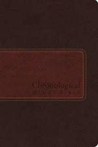 NIV, Chronological Study Bible, Leathersoft, Brown 