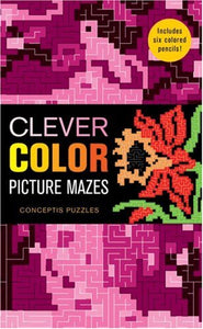 Clever Color Picture Mazes 