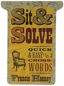 Sit & Solve Quick & Easy Crosswords 