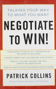 Negotiate to Win! 