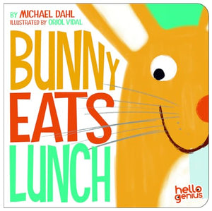 Hello Genius Bunny Eats Lunch 