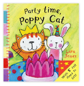 Poppy Cat Peekaboos: Party Time, Poppy Cat 