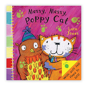 Poppy Cat Peekaboos: Messy Messy, Poppy Cat 