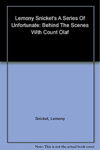 Lemony Snicket's A Series of Unfortunate Events 