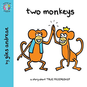 World of Happy: Two Monkeys 